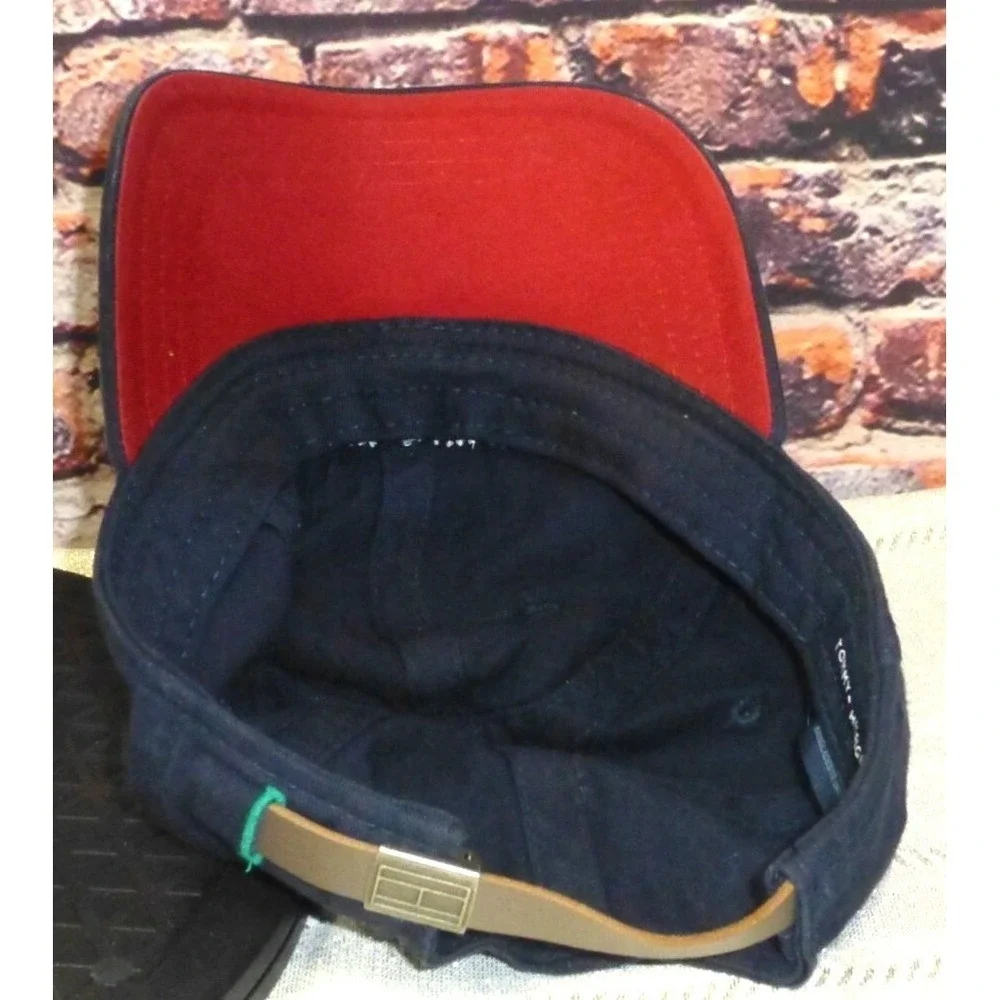 Tommy Hilfiger Navy Blue Adjustable Baseball Cap